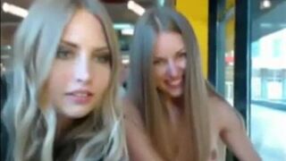 Two girls taking off their clothes in public cafe fapturbo.name