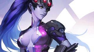 HentaiAnimeJOI - Widowmaker Is Coming For You (Stroke To The Beat Challenge)