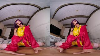 Natural Teen Violet Starr As FAYE VALENTINE Has You For The First Time VR Porn
