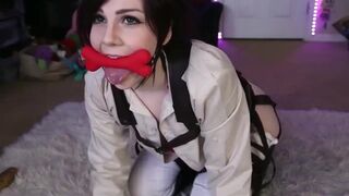 Sasha (Attack on Titan) Gagged and Teasing You [Tricky Nymph]