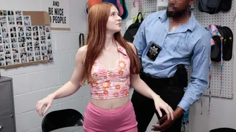 Mall Cops BBC In Redhead Teen Suspect