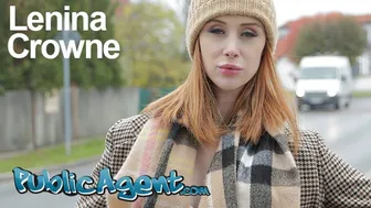 Public Agent - Redhead Brit Lenina Crowne Fucks For Posh Villa