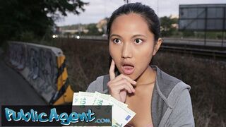 Public Agent - Agent Fucks Asian Babe may Thai Doggy Style