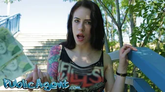 Public Agent - Creampie Climax for American Beauty Anna De Ville