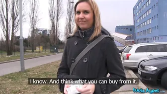 Public Agent - Blonde Sucks And Fucks In Car