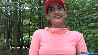 Public Agent - Hot Spanish Jogger Fucks On Stairs
