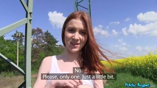 Redhead Student Fucked on a Hill