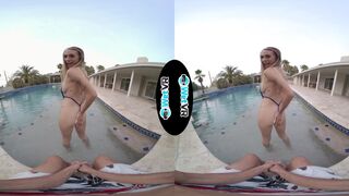 Swim Suit Strip POV VR Porn Fuck With Angel Youngs