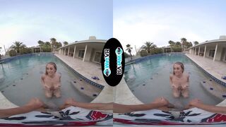 Swim Suit Strip POV VR Porn Fuck With Angel Youngs