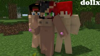 Minecraft porno comic (A MEETING) created by dollx