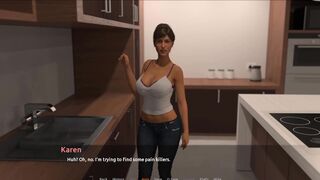 [Gameplay] THE VISIT - EP. 9 - AMAZING LESBIAN THREESOME WITH MY GIRL & MY STEPAUNT