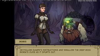 [Gameplay] Witch Hunter Trainer | Short haired teen with big tits and a perfect bi...
