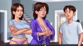 [Gameplay] Summertime Saga - Debbie masturbated and called out my name