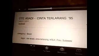 YouTube - Abdee Negara (Interlude Replay) - Forbidden Love - OTE ABADI