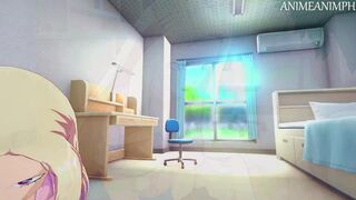 Passionate Missionary between Mount Lady and Deku Until Creampie - My Hero Academia Anime Hentai 3c