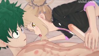 Deku is Under Himiko Toga's Domination and is Obligated to Fuck - My Hero Academia Anime Hentai 3d