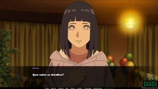 [Gameplay] Naruto Family Vacation ep 2 Naruto Corno, Toneri e Hinata Hotwife Fudendo