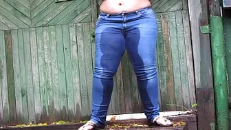 Golden Showers And Farting In Public Outdoors. Amateur Fetish Compilation From Chic Bbw With Big Booty And Hairy Pussy.