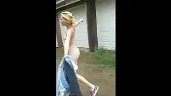 Exhibition porn video – Fit Bodied Brave Women Go Out Naked In Public. Nude Outdoor Exhibitionism! Slim & Sexy
