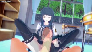 Hentai POV Feet Sayaka Maizono Danganronpa