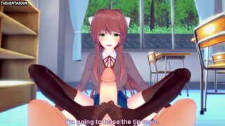 Hentai POV Feet Monika Doki Doki Literature Club!