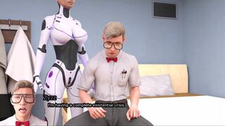 [Gameplay] SEXBOT - she had an orgasm on my pillow