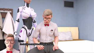 SEXBOT - she had an orgasm on my pillow