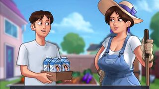 [Gameplay] Summertime saga - delivering milk from Diana