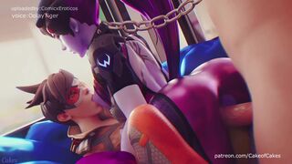 DVA doing Anal and get her ass fucked hard! 3D Porn Animations