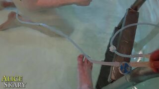 Trailer: Two Bag Enema In A Swimming Pool