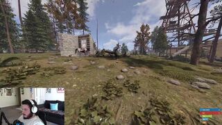 They had a WAR outside my Base - RUST GAMEPLAY