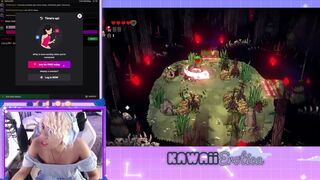 Gamergirl plays Cult of the Lamb and shows tits [full stream-Eplay8.22.22)