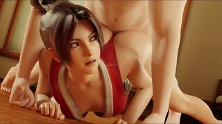 3D Compilation: DOA Mai Shiranui Deepthroad Anal Dick Riding Doggystyle Cowgirl Uncensored Hentai