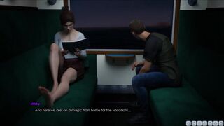 [Gameplay] Lust Academy - 98 - Fun In The Train, End Update by MissKitty2K