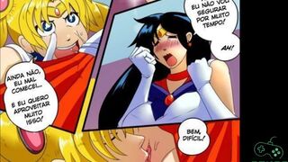 [Gameplay] Sailor Moon Futanari, Usagi Tsukino x Rei Hino
