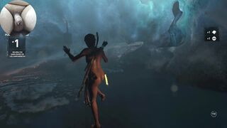 RISE OF THE TOMB RAIDER NUDE EDITION COCK CAM GAMEPLAY #3