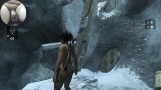 RISE OF THE TOMB RAIDER NUDE EDITION COCK CAM GAMEPLAY #3