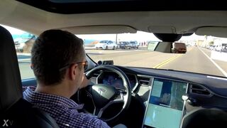 Driving a Tesla in LA (Youtube)