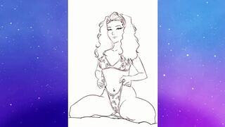 Emma Fiore Fan Art Hentai Speed Painting (Time-Lapse) by Rumania