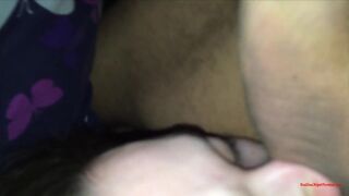 Teen Take A Big Dick To Fuck For One Night Stand! Close-up Blowjob