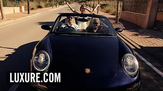 Luxure - Threesome With A Blonde And A Redhead In A Villa