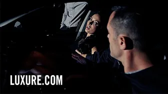 Luxure - Gangbang With A Busty Brunette In A Parking