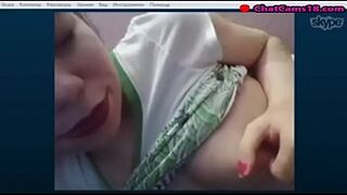 girl caught on webcam part 39 skype