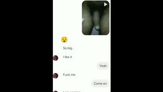 Hot chat with horny on instagram