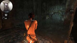 RISE OF THE TOMB RAIDER NUDE EDITION COCK CAM GAMEPLAY #5