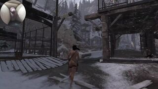 RISE OF THE TOMB RAIDER NUDE EDITION COCK CAM GAMEPLAY #5
