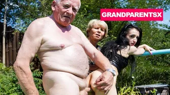 Grandparents X - Rejuvenating Grandpa's Worn Out Cock with Granny