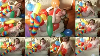 Faphouse - Haley Naked with Balloons