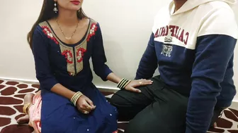 Faphouse - Sara Teaches Fucking to Stepbrother First Night in Hindi Audio