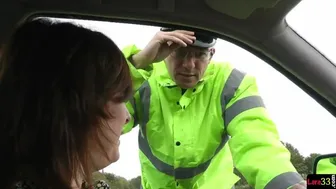 Laras Playground - Gorgeous Milf Seduces Police Officer